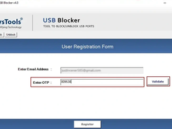 SysTools USB Blocker Software Screenshot 1