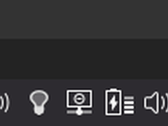 Linux tray icon