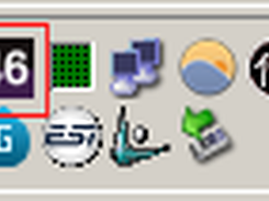 Windows XP tray icon