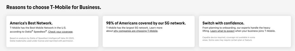 T-Mobile for Business Screenshot 1