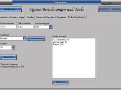 OGame Multi Tool 0.3.1 - Treibstoffverbrauch