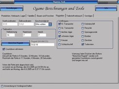 OGame Multi Tool 0.8.2 - Flugzeiten