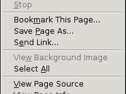 Firefox Context Menu