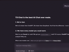 T3 Chat Screenshot 1