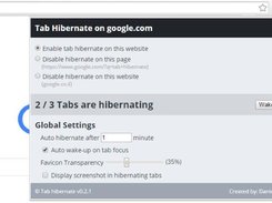 Tab Hibernate Screenshot 1