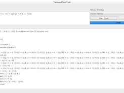 TableauxProofTool Screenshot 1