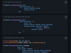 tableExport.jquery.plugin Screenshot 1