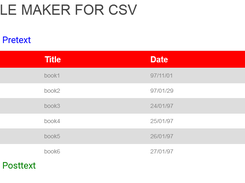 Table Maker for CSV Screenshot 2