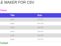 Table Maker for CSV Screenshot 3