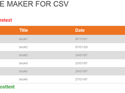 Table Maker for CSV Screenshot 4