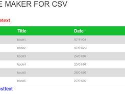 Table Maker for CSV Screenshot 5