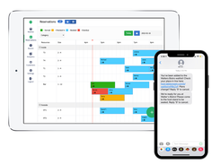 Reservations Grid View + Mobile SMS Notification