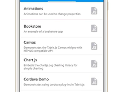 Tabris.js Screenshot 1
