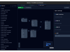 Visual Query Builder — Drag-and-drop JOINs and filters