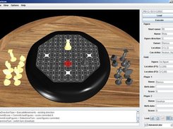 The 3D GUI with Telo and Rota on the board