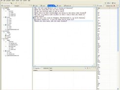 Text annotated with tokens and sentences