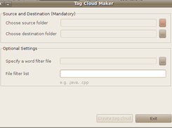 Tag Cloud Maker on Ubuntu
