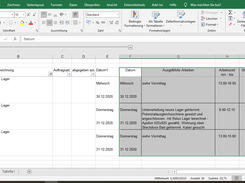 Wochenbericht in Excel