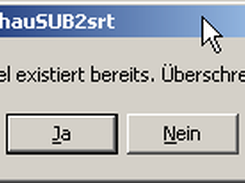 Question, if sub exists already