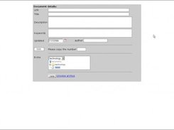 emtpy add link screen