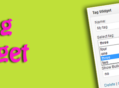 Tag Widget banner