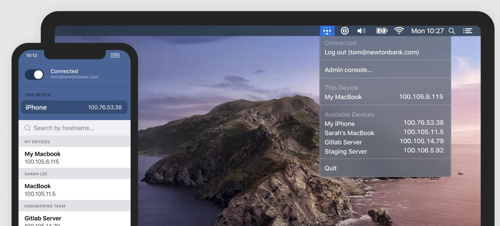 Tailscale Screenshot 1