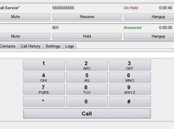 Two calls, one is on hold