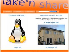 The homepage of the platform