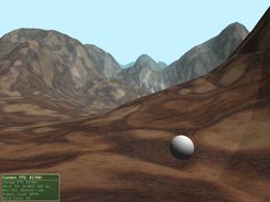 Textured terrain thanks OGRE.