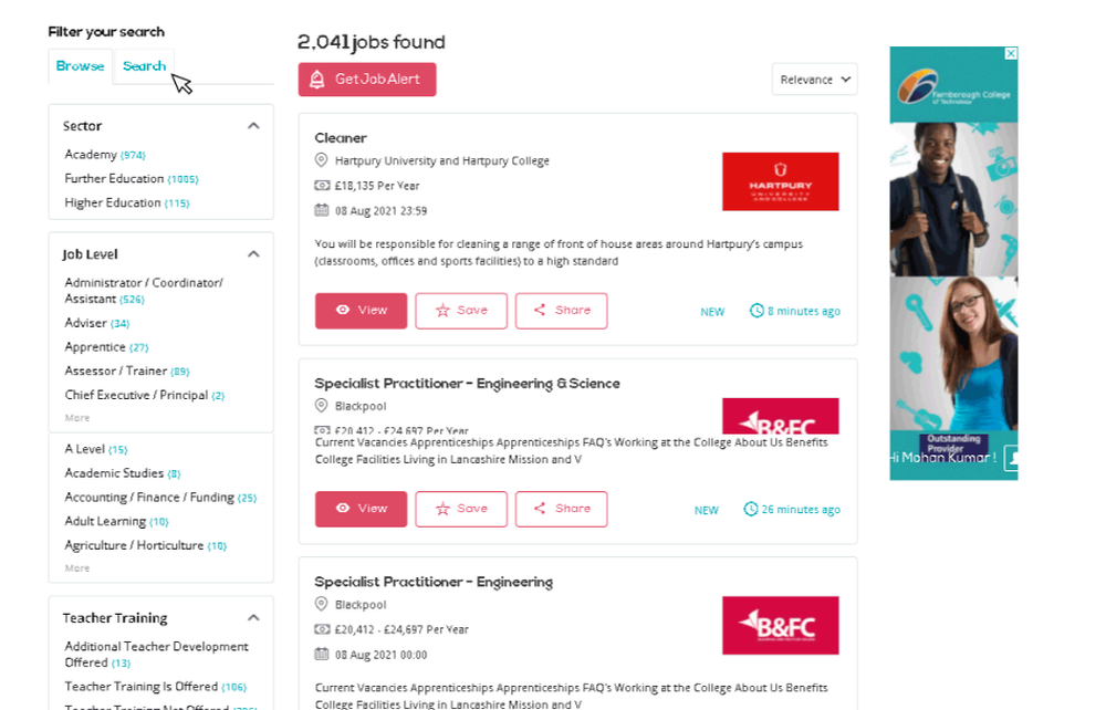 Talenetic Screenshot 1