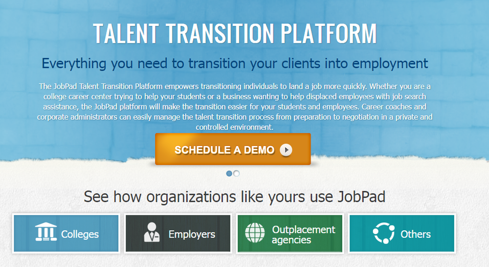 Talent Transition Platform Screenshot 1