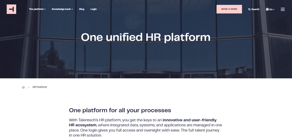Talentech Screenshot 1