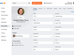 TalentHR - Employee Profile