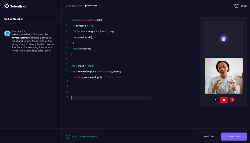 Talently.ai Screenshot 1