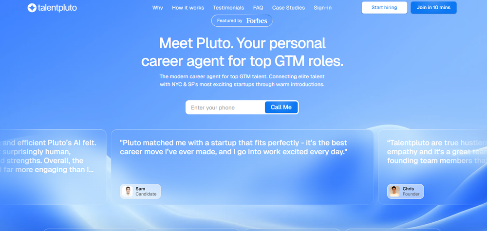 talentpluto Screenshot 1