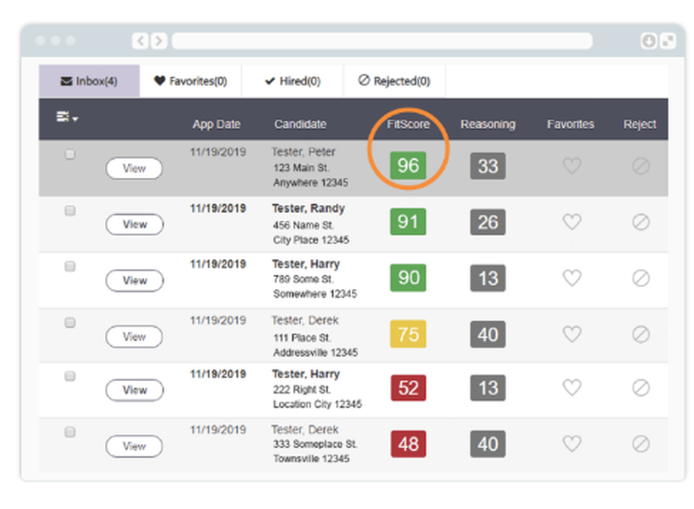 TalentSorter Screenshot 1