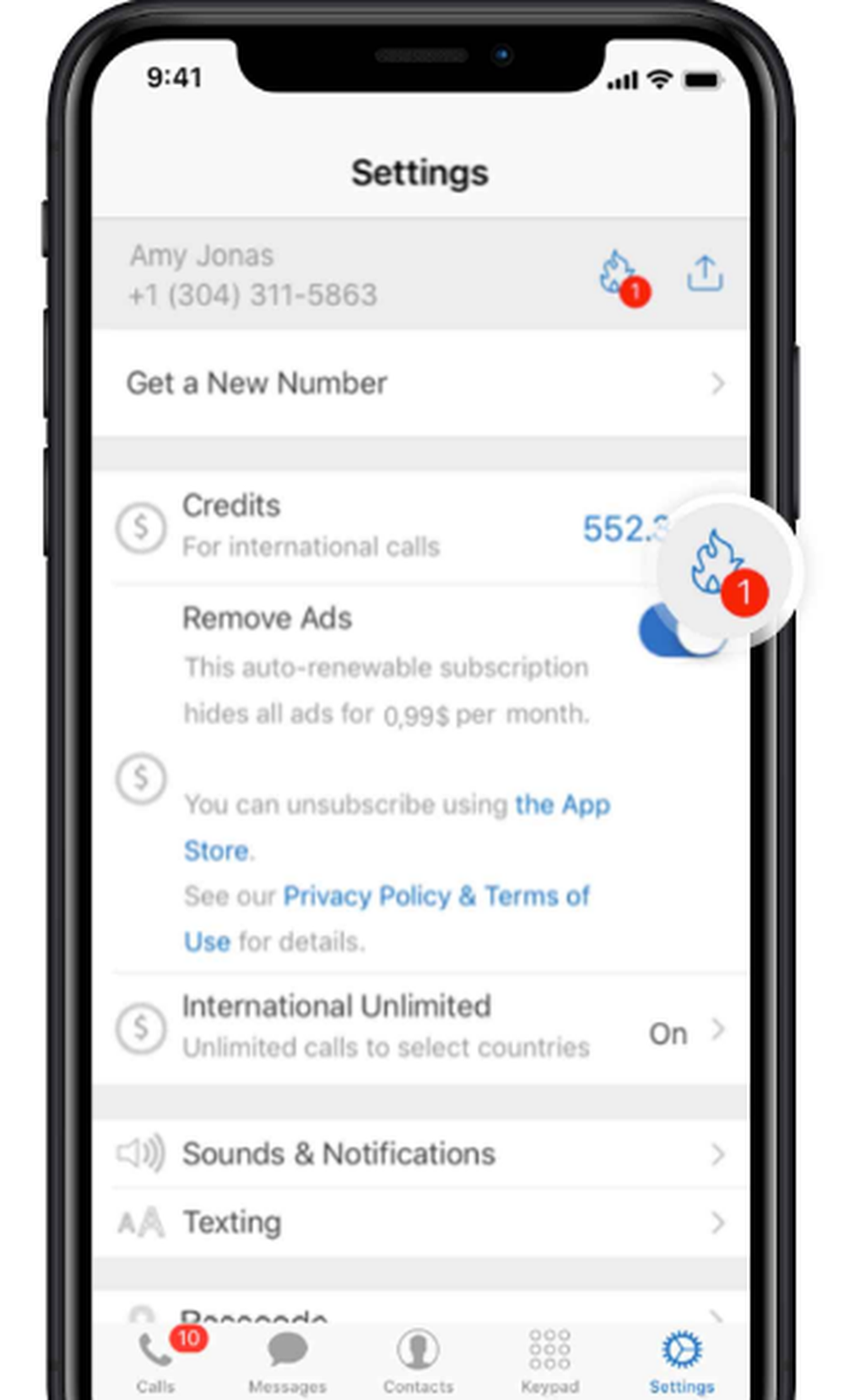 Talkatone Screenshot 1