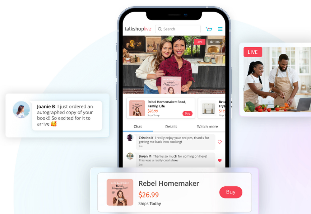 TalkShopLive Screenshot 1