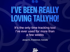Canadian freelancer, Jacqui B loves TallyHo!