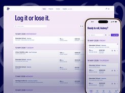 Screenshot of the TallyHo app’s clean, modern interface on Desktop and Mobile devices
