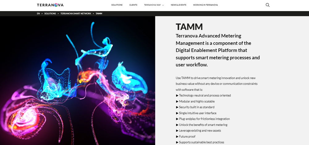 TAMM MDM Screenshot 1