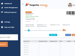 Tangentia e-Invoicing Gateway Screenshot 1