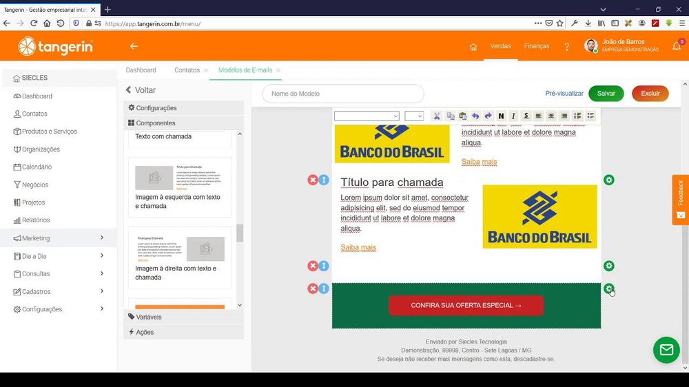 Tangerin CRM Screenshot 1