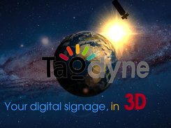Digital signage in 3D