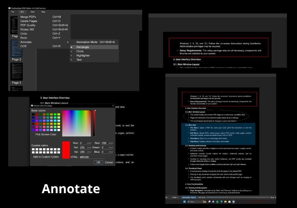 TaoMaxDavi PDF Editor Screenshot 1