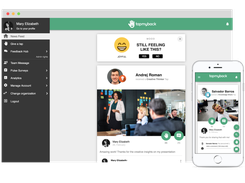 Use Tap My Back on your browser or download our mobile app