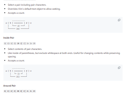 targets.vim Screenshot 1