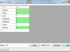 Target Sum Finder