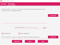 File Merge Screen
