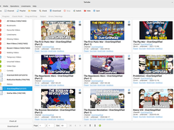 Tartube main window